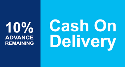 10% Advance, Balance Cash on Delivery