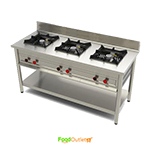 Three Burner Indian Range