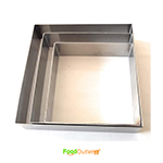 3 Steel Cake Ring/Bakery Cutter 6, 7 & 8 inch (Set of 3 Rings)