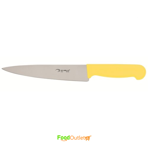 Stainless Steel Tempered Blade Chef Knife, 27 Cm, Yellow - Di SOLLE