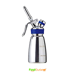 250ml Professional Cream Whipper Stainless Steel Whipped Cream Dispenser [Cold/Warm] NSF Certified