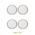 10 Inches Aluminium Pizza Screen- Set of 4 Pieces
