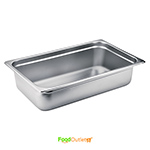 1/1 Stainless Steel GN Pan/ Gastronorm Pan  - Without Lid - All Depths/Heights - Heavy Duty