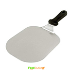 9 x 7 INCH  Square Stainless Steel Pizza Spatula Peel Shovel Turner Cake Lifter Tray Pan - (Large Size)