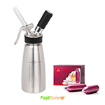 ISI Profi Whip Professional Cream Whipper, SS 0.5 LTR for Professional Cooking
