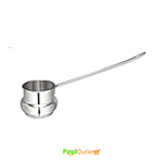 Silver Stainless Steel Water Dispenser Ladle/Loti, 250 ml